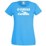 Retro Motor fan Yamaha Tenere női rövid ujjú póló