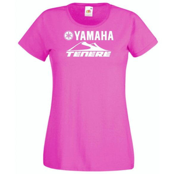 Retro Motor fan Yamaha Tenere női rövid ujjú póló