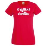Retro Motor fan Yamaha Tenere női rövid ujjú póló