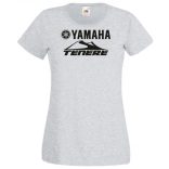 Retro Motor fan Yamaha Tenere női rövid ujjú póló