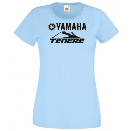 Retro Motor fan Yamaha Tenere női rövid ujjú póló