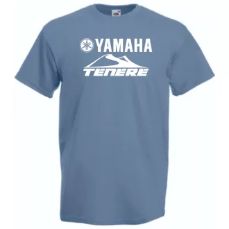 Retro Motor fan Yamaha Tenere férfi rövid ujjú póló