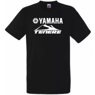 Retro Motor fan Yamaha Tenere férfi rövid ujjú póló