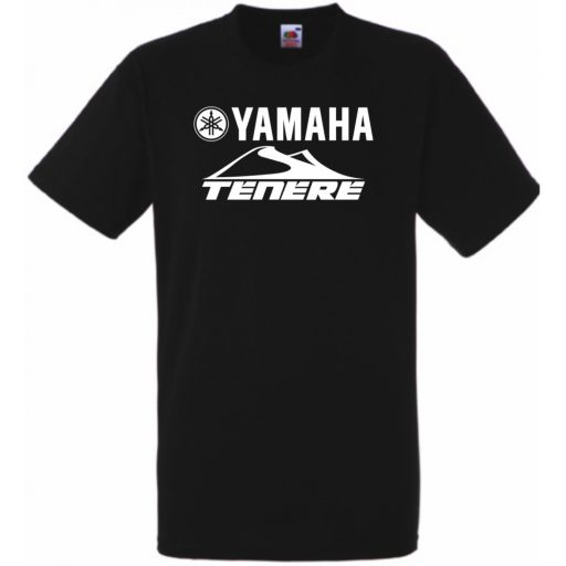 Retro Motor fan Yamaha Tenere férfi rövid ujjú póló