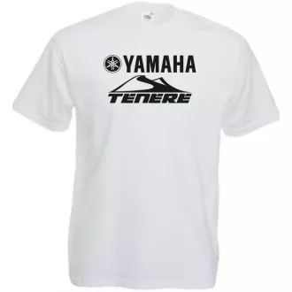 Retro Motor fan Yamaha Tenere férfi rövid ujjú póló