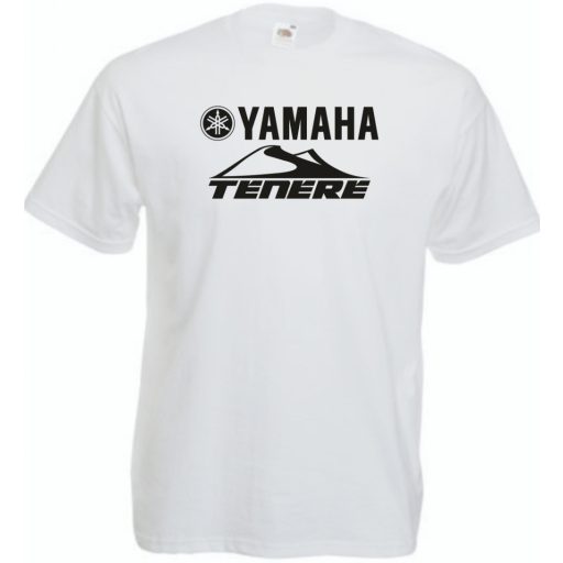 Retro Motor fan Yamaha Tenere férfi rövid ujjú póló