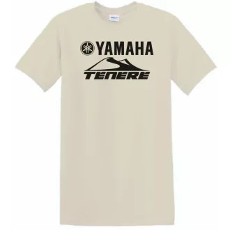 Retro Motor fan Yamaha Tenere férfi rövid ujjú póló