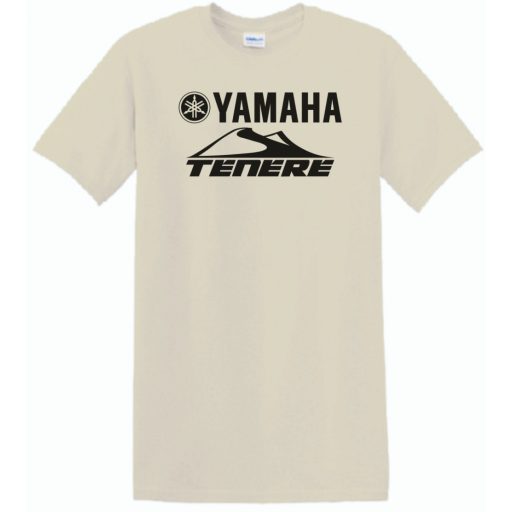 Retro Motor fan Yamaha Tenere férfi rövid ujjú póló