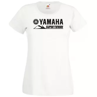Retro Motor fan Yamaha Super Tenere női rövid ujjú póló