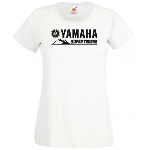 Retro Motor fan Yamaha Super Tenere női rövid ujjú póló