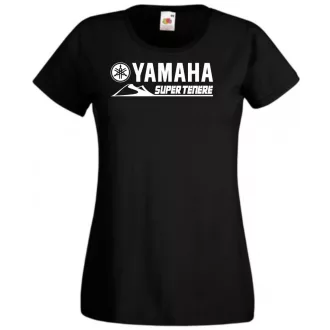 Retro Motor fan Yamaha Super Tenere női rövid ujjú póló