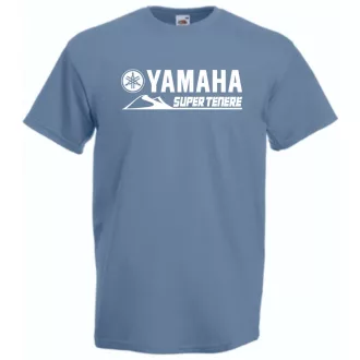   Retro Motor fan Yamaha Super Tenere férfi rövid ujjú póló