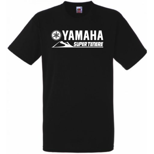 Retro Motor fan Yamaha Super Tenere férfi rövid ujjú póló
