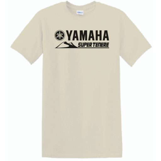 Retro Motor fan Yamaha Super Tenere férfi rövid ujjú póló