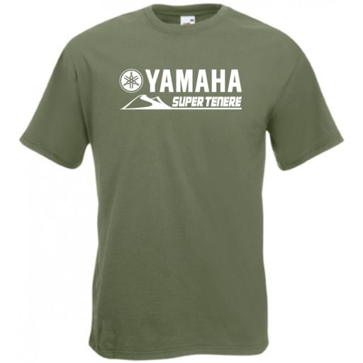 Retro Motor fan Yamaha Super Tenere férfi rövid ujjú póló