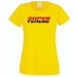 Retro Motor fan Yamaha Super Tenere női rövid ujjú póló