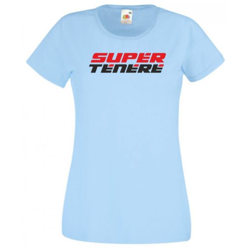 Retro Motor fan Yamaha Super Tenere női rövid ujjú póló