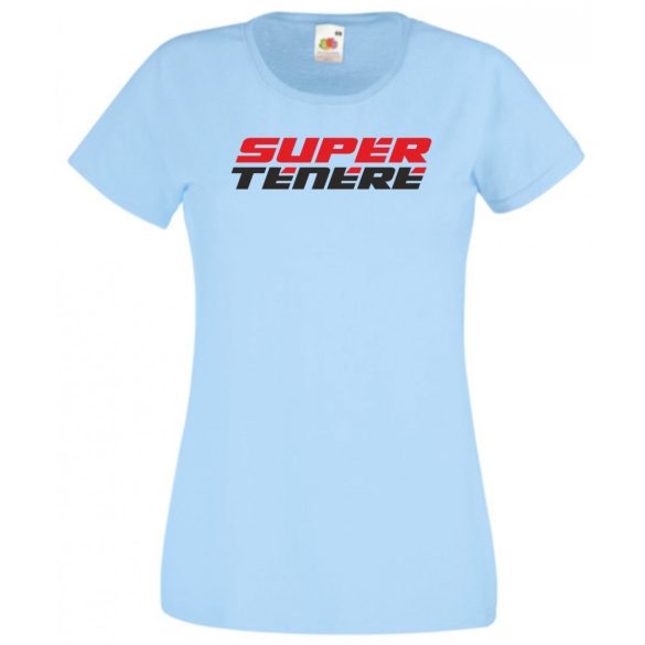 Retro Motor fan Yamaha Super Tenere női rövid ujjú póló