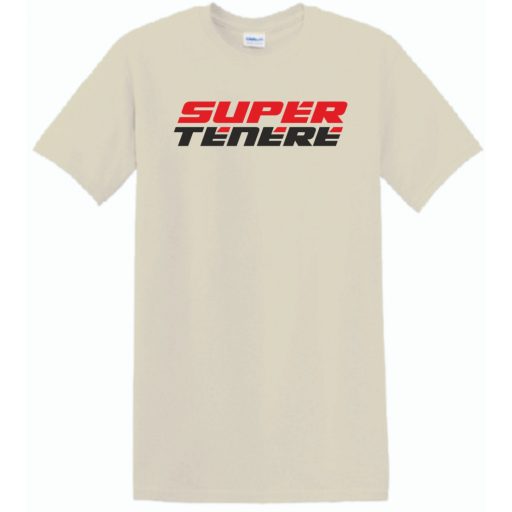 Retro Motor fan Yamaha Super Tenere férfi rövid ujjú póló