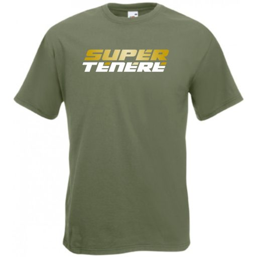 Retro Motor fan Yamaha Super Tenere férfi rövid ujjú póló