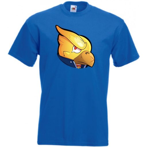 Kis barátaink Funny Brawl Stars stílus - Gold Crow gyerek rövid ujjú póló