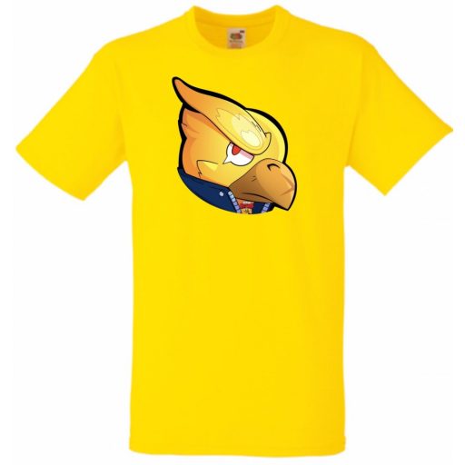 Kis barátaink Funny Brawl Stars stílus - Gold Crow gyerek rövid ujjú póló