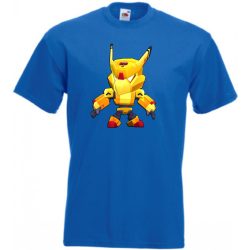  Kis barátaink Funny Brawl Stars stílus - Gold Mecha Crow gyerek rövid ujjú póló