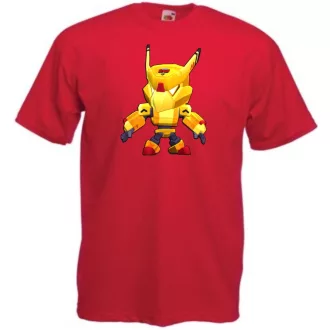   Kis barátaink Funny Brawl Stars stílus - Gold Mecha Crow gyerek rövid ujjú póló