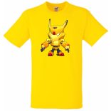 Kis barátaink Funny Brawl Stars stílus - Gold Mecha Crow gyerek rövid ujjú póló