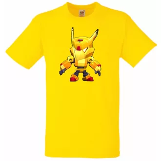   Kis barátaink Funny Brawl Stars stílus - Gold Mecha Crow gyerek rövid ujjú póló