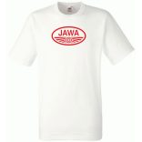 Retro Motor Fan JAWA férfi rövid ujjú póló