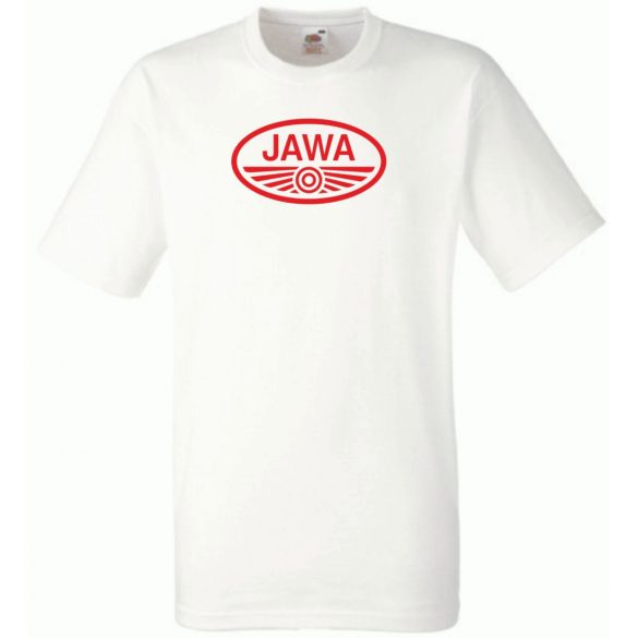 Retro Motor Fan JAWA férfi rövid ujjú póló