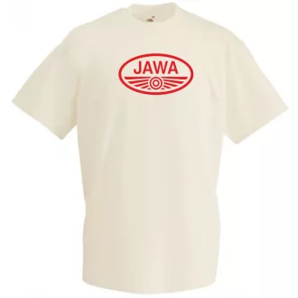 Retro Motor Fan JAWA férfi rövid ujjú póló