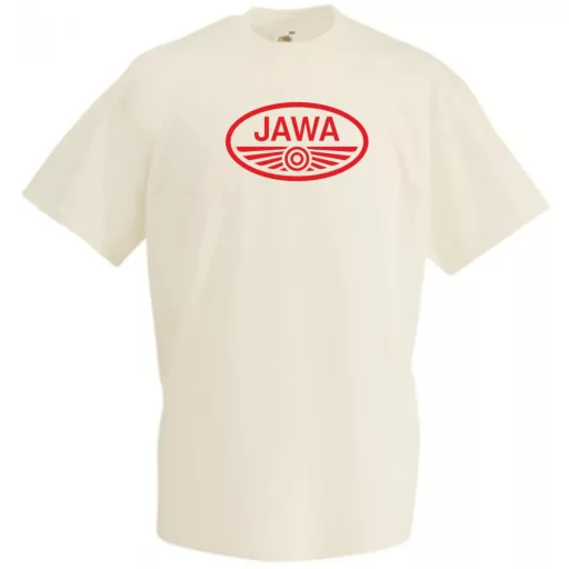 Retro Motor Fan JAWA férfi rövid ujjú póló