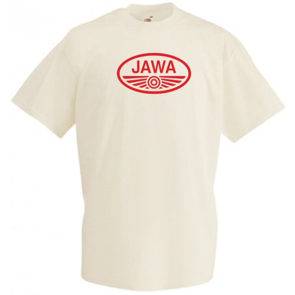 Retro Motor Fan JAWA férfi rövid ujjú póló