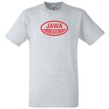 Retro Motor Fan JAWA férfi rövid ujjú póló