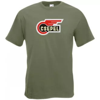 Retro Motor fan Csepel férfi rövid ujjú póló