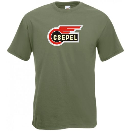 Retro Motor fan Csepel férfi rövid ujjú póló