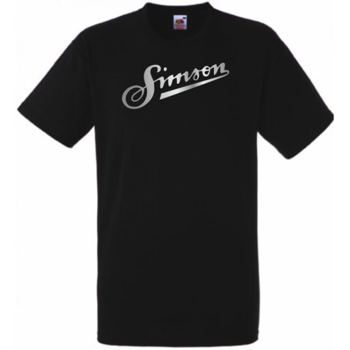 Retro Motor fan Simson férfi rövid ujjú póló