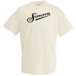 Retro Motor fan Simson férfi rövid ujjú póló