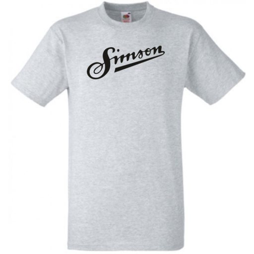Retro Motor fan Simson férfi rövid ujjú póló