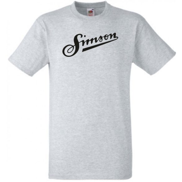 Retro Motor fan Simson férfi rövid ujjú póló