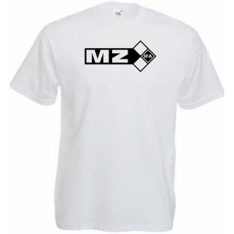 Retro Motor fan MZ férfi rövid ujjú póló