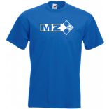 Retro Motor fan MZ férfi rövid ujjú póló