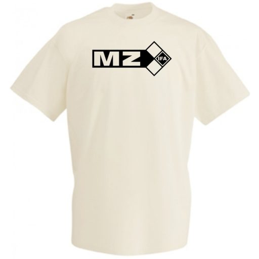 Retro Motor fan MZ férfi rövid ujjú póló