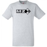 Retro Motor fan MZ férfi rövid ujjú póló