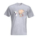 Borotválkozó Stewie férfi rövid ujjú póló