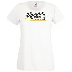 Autó fan Opel Motorsport női rövid ujjú póló