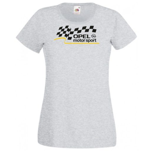 Autó fan Opel Motorsport női rövid ujjú póló