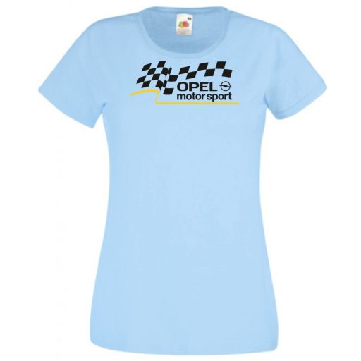 Autó fan Opel Motorsport női rövid ujjú póló